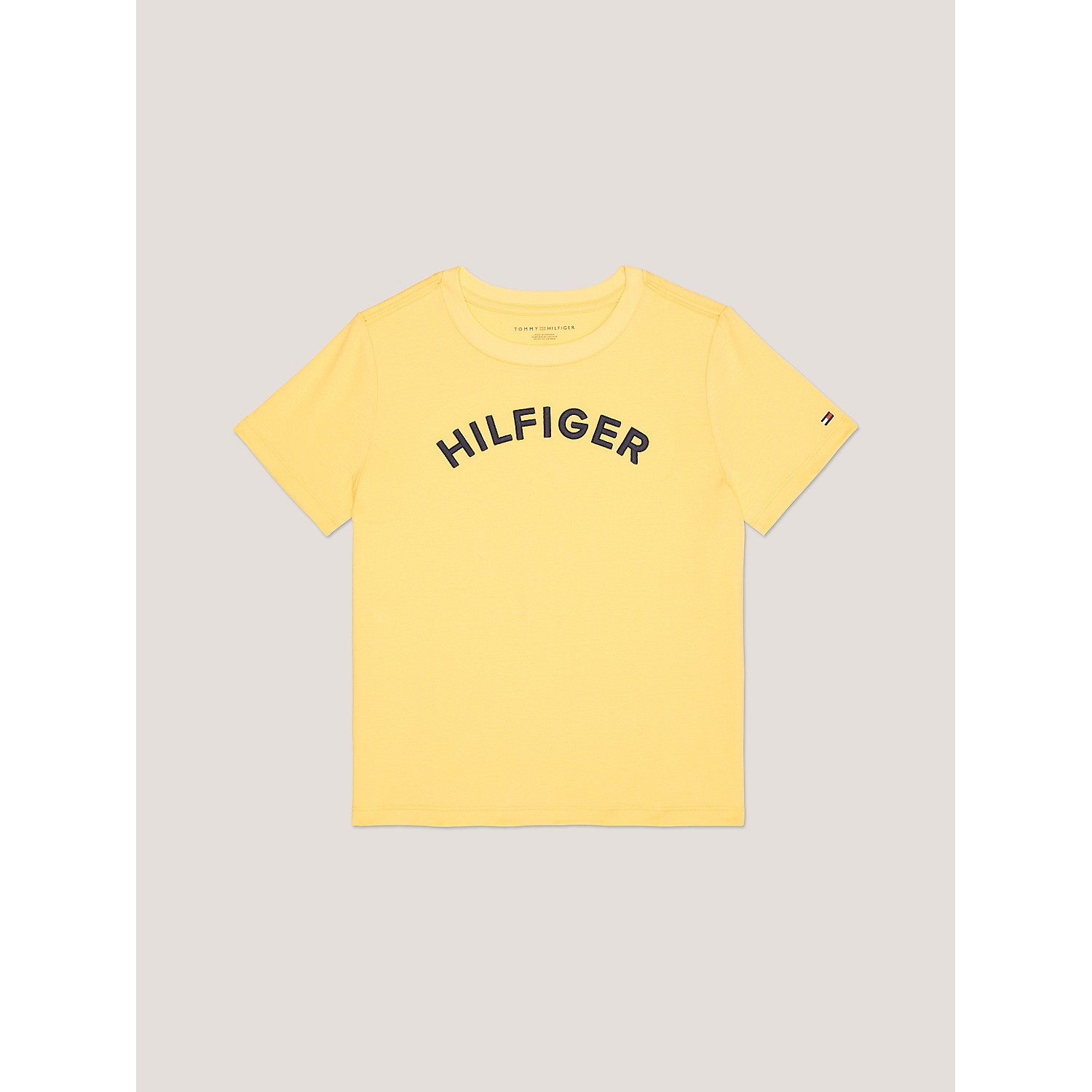TOMMY HILFIGER Kids Embroidered Arched Logo T-Shirt
